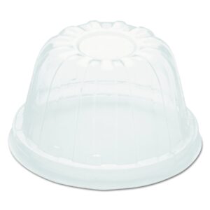 dart 12hdlc clear high dome lid (case of 1000)