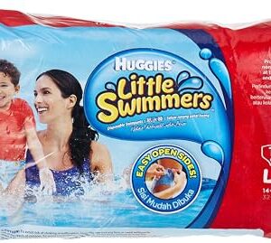 Huggies Little Swimmers Disposable Swim Diapers, Swimpants, Size 5-6 Large (over 32 lb.), XX Ct. (Packaging May Vary)