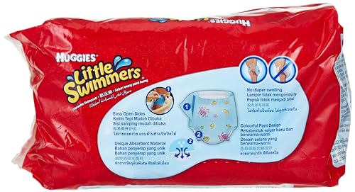 Huggies Little Swimmers Disposable Swim Diapers, Swimpants, Size 5-6 Large (over 32 lb.), XX Ct. (Packaging May Vary)