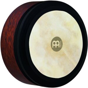 meinl percussion 14" frame drum, extra deep shell irish bodhran-not made in china-goat skin head, brown burl, 2-year warranty, fd14ibo