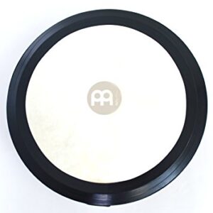 Meinl Percussion 14" Frame Drum, Extra Deep Shell Irish Bodhran-NOT MADE in CHINA-Goat Skin Head, Brown Burl, 2-YEAR WARRANTY, FD14IBO