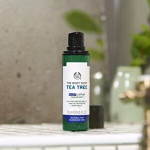 The Body Shop Tea Tree Hydrating Night Lotion, For Blemished Skin, 1 FL OZ, Vegan