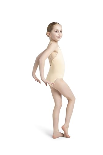 Capezio Big Girls' Over's and Under Camisole Leotard, Nude, Intermediate