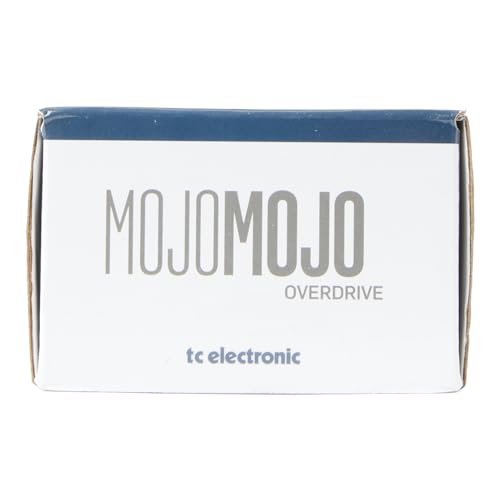 TC Electronic MOJOMOJO OVERDRIVE Exceptional Overdrive Pedal with Extra Headroom, Precise Controls and a Voicing Switch