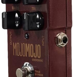 TC Electronic MOJOMOJO OVERDRIVE Exceptional Overdrive Pedal with Extra Headroom, Precise Controls and a Voicing Switch