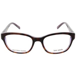 Kate Spade Blakely Eyeglasses - 0JLG Tortoise Purple/Demo - 50mm