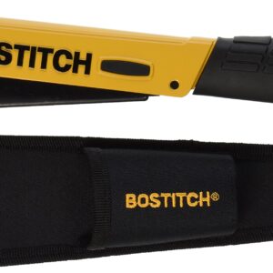 BOSTITCH Hammer Stapler with Vinyl Holster, 1/4-Inch to 3/8-Inch (H30-8D6)