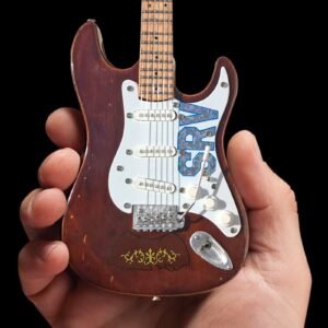 Stevie Ray Vaughn Miniature Mini Guitar SRV Lenny