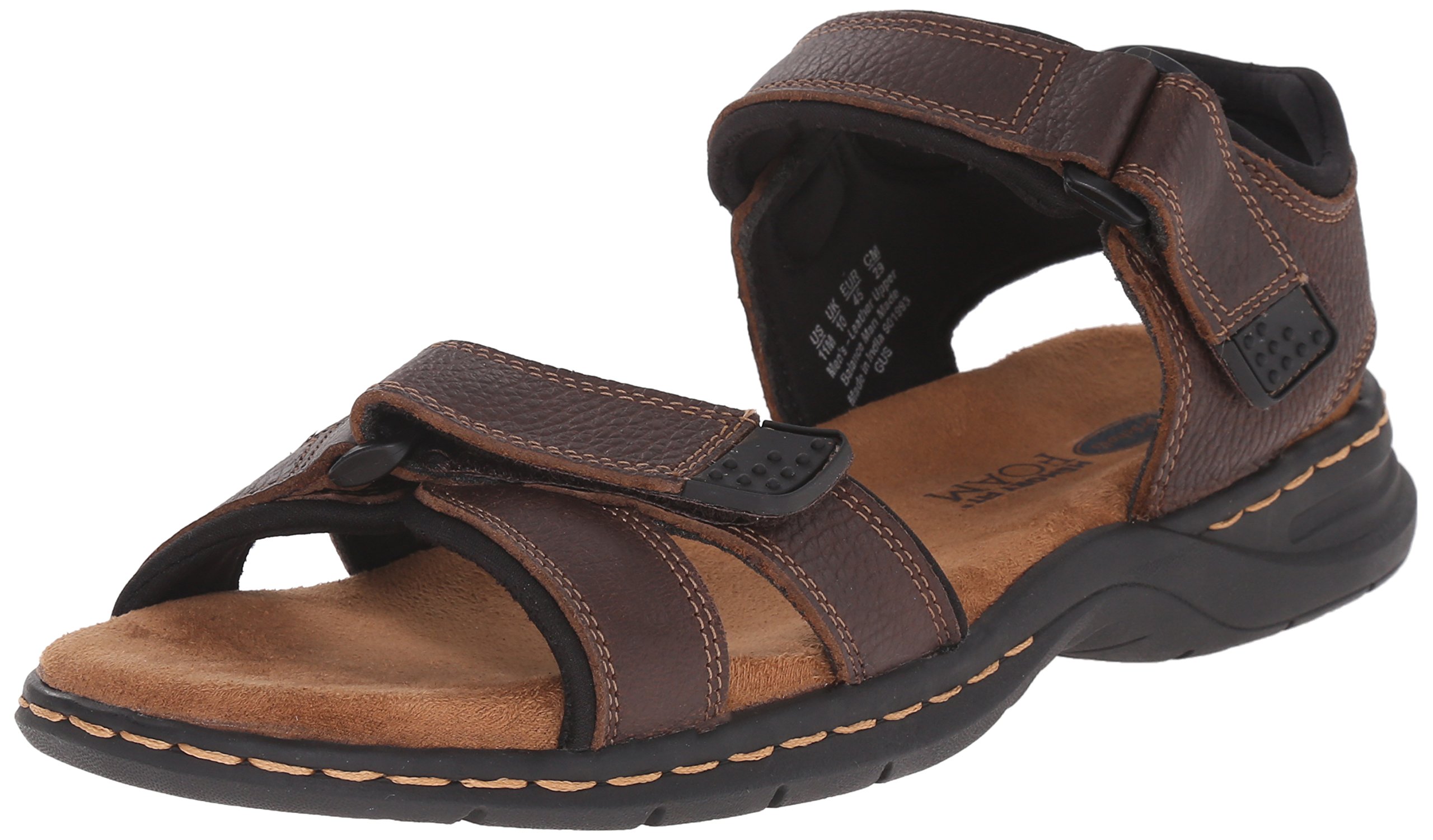 Dr. Scholl's Shoes Men's Gus Sandal,Brown,10 M US