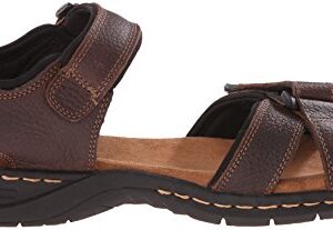 Dr. Scholl's Shoes Men's Gus Sandal,Brown,10 M US