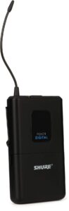 shure pgxd1=-x8 digital wireless bodypack transmitter