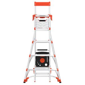 Little Giant Ladders, Select Step, 6-10 Foot, Stepladder, Aluminum, Type 1A, 300 Lbs weight rating (15109-001)