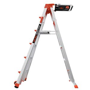 Little Giant Ladders, Select Step, 6-10 Foot, Stepladder, Aluminum, Type 1A, 300 Lbs weight rating (15109-001)