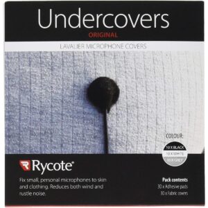 rycote 065504 undercover for lavalier microphone - assorted colours (pack of 30)