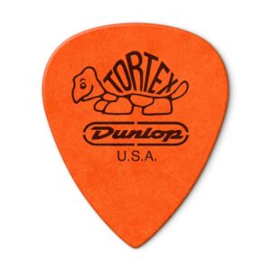 dunlop tortex® tiii, orange, .60mm, 12/player's pack