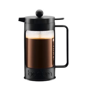 Bodum Bean 8 Cup French Press Coffee Maker, 34-Ounce, Black