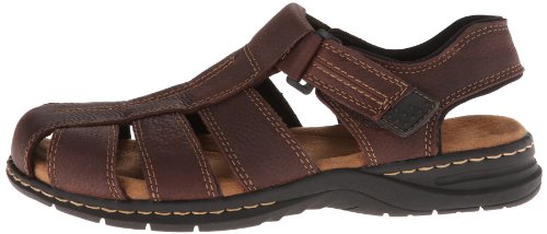 Dr. Scholl's Shoes mens Gaston sandals, Brown, 10 US