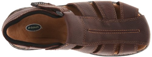 Dr. Scholl's Shoes mens Gaston sandals, Brown, 10 US