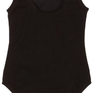 Sansha Little Girls' Shanice Leotard Tank, Black ,Small(C)/4-6