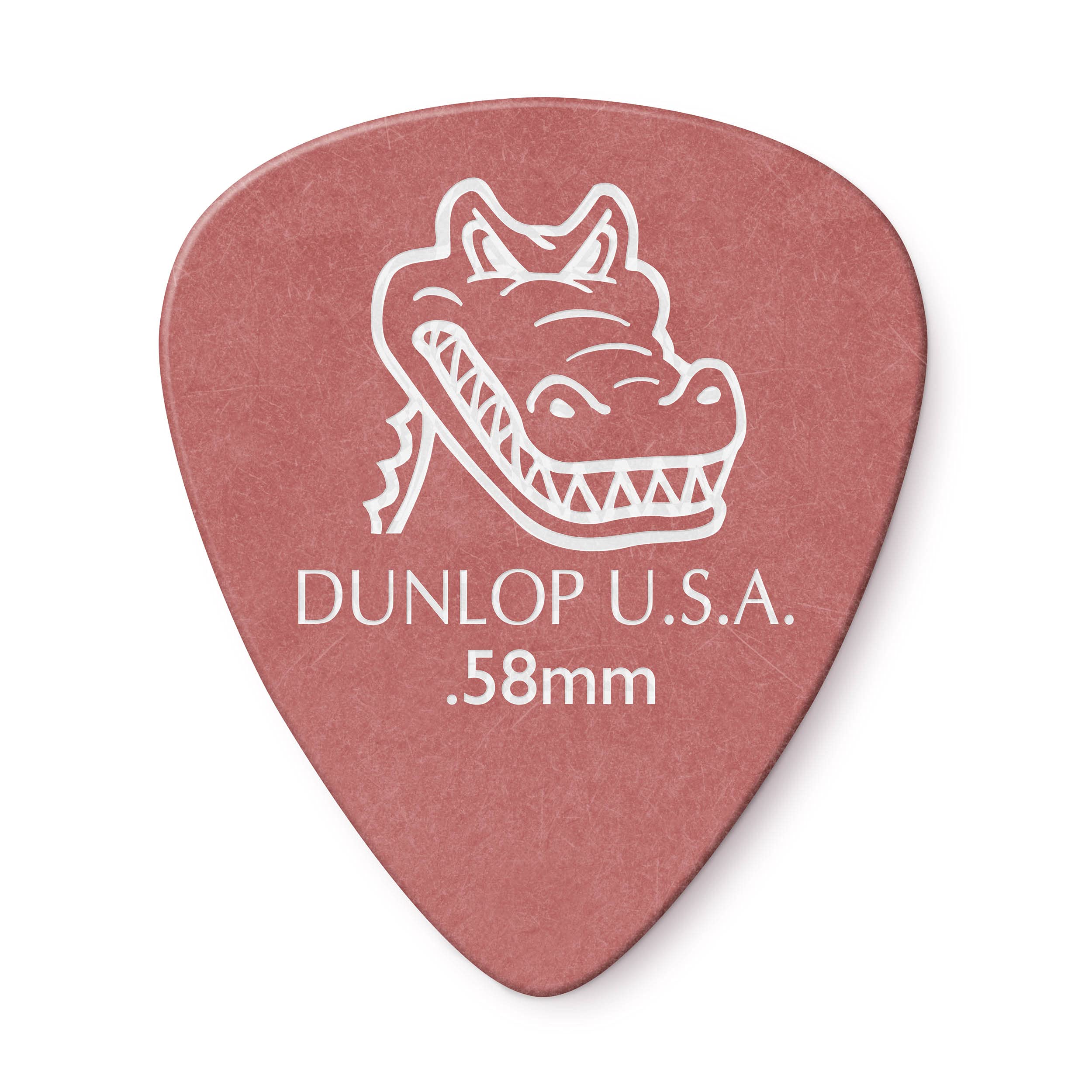 JIM DUNLOP Gator Grip®, Red, .58mm, 12/Player's Pack