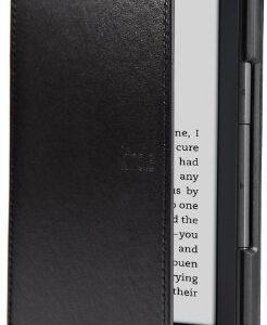 Amazon Kindle Leather Cover, Black (does not fit Kindle Paperwhite, Touch, or Keyboard)