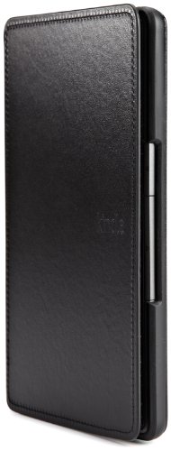 Amazon Kindle Leather Cover, Black (does not fit Kindle Paperwhite, Touch, or Keyboard)