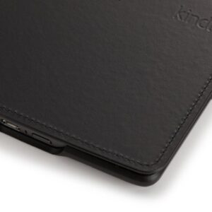 Amazon Kindle Leather Cover, Black (does not fit Kindle Paperwhite, Touch, or Keyboard)