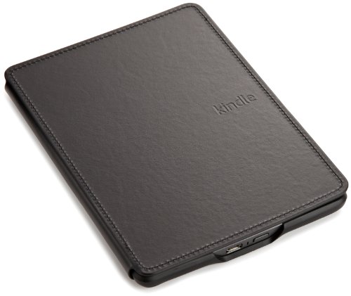 Amazon Kindle Leather Cover, Black (does not fit Kindle Paperwhite, Touch, or Keyboard)