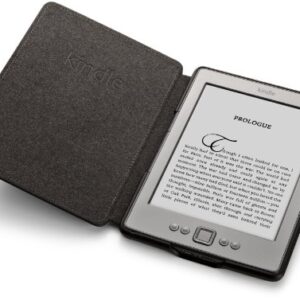 Amazon Kindle Leather Cover, Black (does not fit Kindle Paperwhite, Touch, or Keyboard)