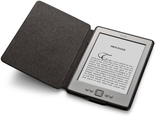 Amazon Kindle Leather Cover, Black (does not fit Kindle Paperwhite, Touch, or Keyboard)