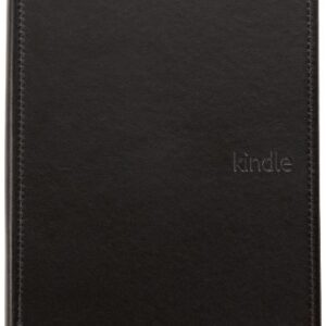 Amazon Kindle Leather Cover, Black (does not fit Kindle Paperwhite, Touch, or Keyboard)