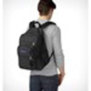 JanSport Laptop Backpack - Computer Bag with 2 Compartments, Ergonomic Shoulder Straps, 15” Laptop Sleeve, Haul Handle - Book Rucksack - Forge Grey