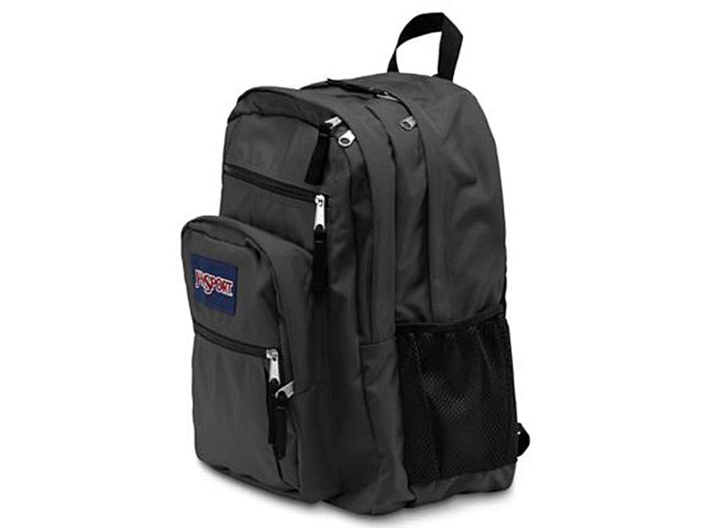 JanSport Laptop Backpack - Computer Bag with 2 Compartments, Ergonomic Shoulder Straps, 15” Laptop Sleeve, Haul Handle - Book Rucksack - Forge Grey