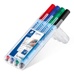 Staedtler Lumocolor Correctable fine point Pens (305FWP4)