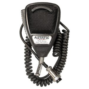 astatic 302-636lb1 black noise cancelling 4 pin cb microphone (bulk),xlr