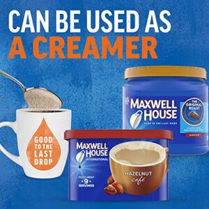 Maxwell House International Hazelnut Cafe-Style Beverage Mix, 9 oz Canisters (Pack of 4)