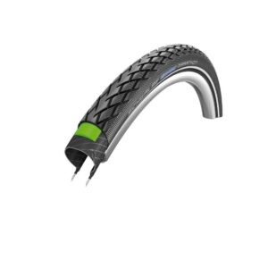 schwalbe marathon hs 420 greenguard mountain bicycle tire - wire bead (26 x 1.75)