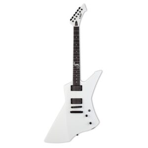 ESP LTD Snakebyte Signature Series James Hetfield Electric Guitar with Case, Snow White