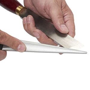 Trend 6-Inch Fine Diamond Taper File for Sharpening Curved and Hard-to-Reach Surfaces, DWS/TF6/F