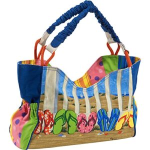 Sun 'N' Sand Coastal Flip Flop Tote, Multi, One Size