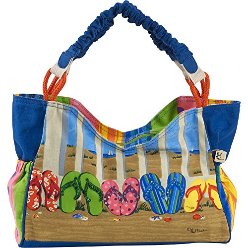 Sun 'N' Sand Coastal Flip Flop Tote, Multi, One Size