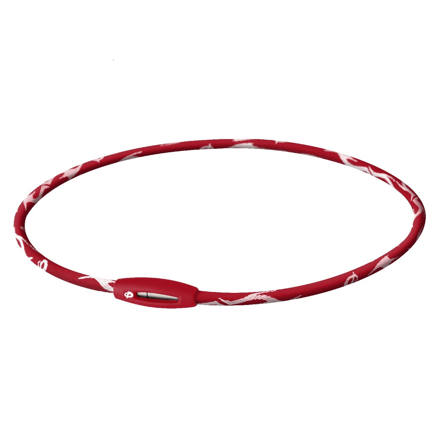 Phiten Titanium Necklace X30 Tribal II Red 18"