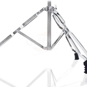 Griffin Cymbal Stand With Boom Arm (Pack of 2) | Drum Percussion Gear Hardware Set with Double Braced Legs | Counterweight Adapter for Mounting Heavy Duty Crash, Ride, Splash Cymbals For Drummers