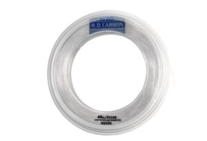 yo-zuri h.d. carbon fluorocarbon leader line, clear, 40-pound/30-yard