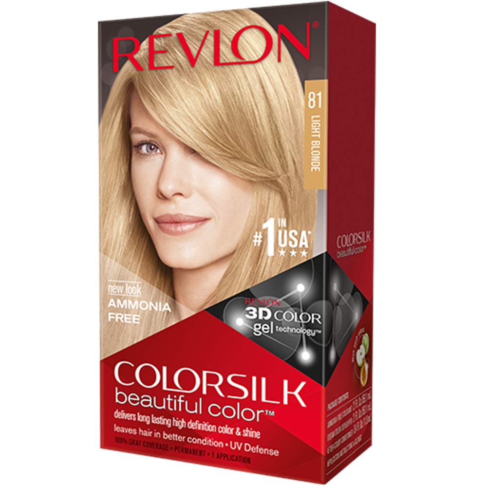 Colorsilk Permanent Haircolor - Light Blonde (81/8N)(Pack of 2)