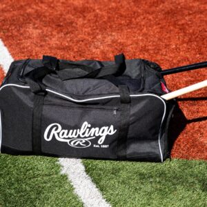 Rawlings | COVERT Duffle Equipment Bag | Baseball/Softball | Royal