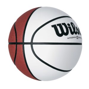 wilson official size autograph basketball