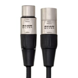 Hosa HXX-001.5 REAN XLR3F to XLR3M Pro Balanced Interconnect Cable, 1.5 feet