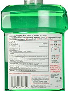 Listerine Antiseptic Mouthwash, Fresh Burst 1.5 Liter (Pack of 2)