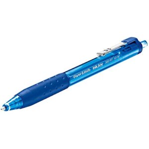 Paper Mate InkJoy 300RT Retractable Ballpoint Pens, Medium Point, Blue, 12-Count